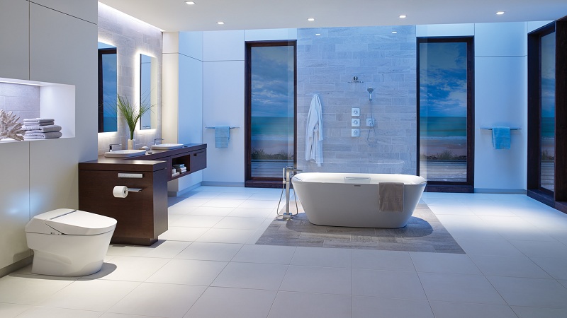 Thiết bị vệ sinh với nhiều tính năng vượt trội